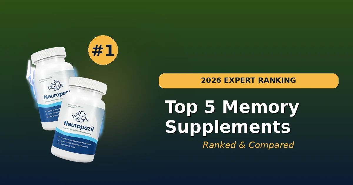 Top 5 Memory Supplements of 2026 (Ranked & Compared)
